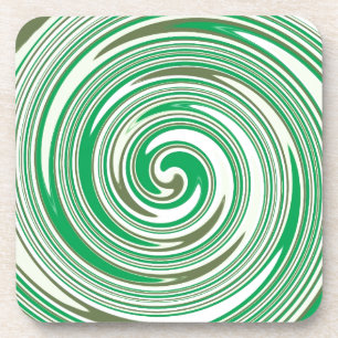 Porta-copo Design de girino verde psicodélico