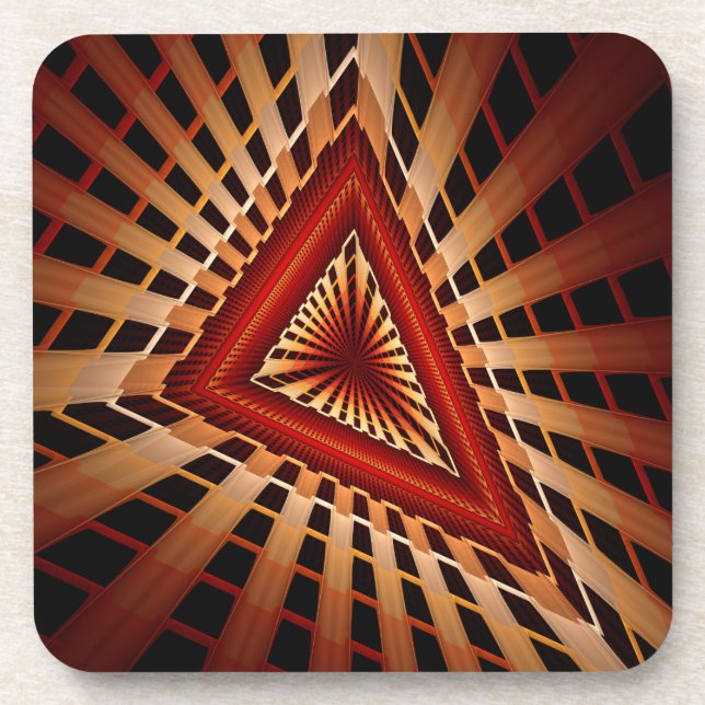 Porta-copo design de Gráfico Frágil Moderno de Rede Fantástic (Frente)