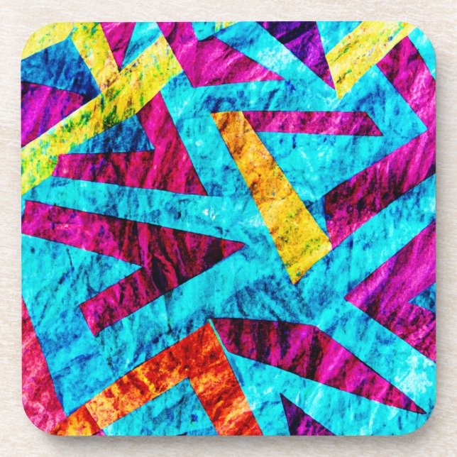 Porta-copo Design de padrão expresso (Frente)