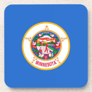 Porta-copo Design de Sinalizador do Estado do Minnesota