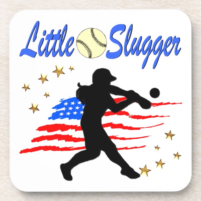 PORTA-COPO DESIGN DE SOFTBALL PARA MENINAS LITTLE SLUGGER DOS (Frente)