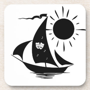 Porta-copo Design de vela de Teatro Whimsical Único