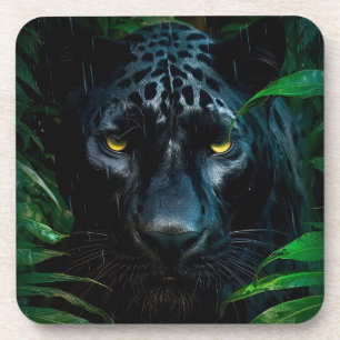 Porta-copo Design de Vida Selvagem da Selva da Pantera Negra