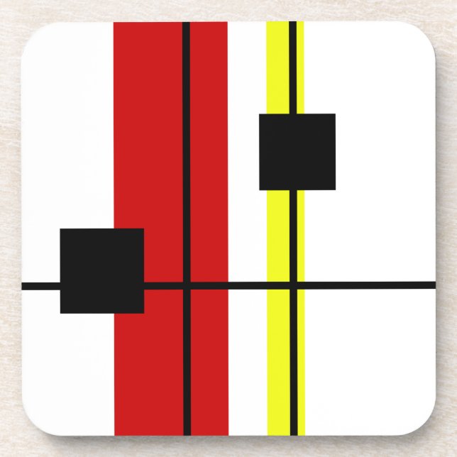 Porta-copo Design geométrica (Frente)