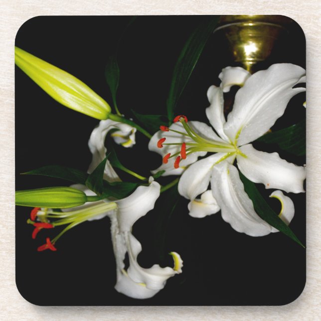 Porta-copo Design irlandês - Coleção de Flores (Frente)