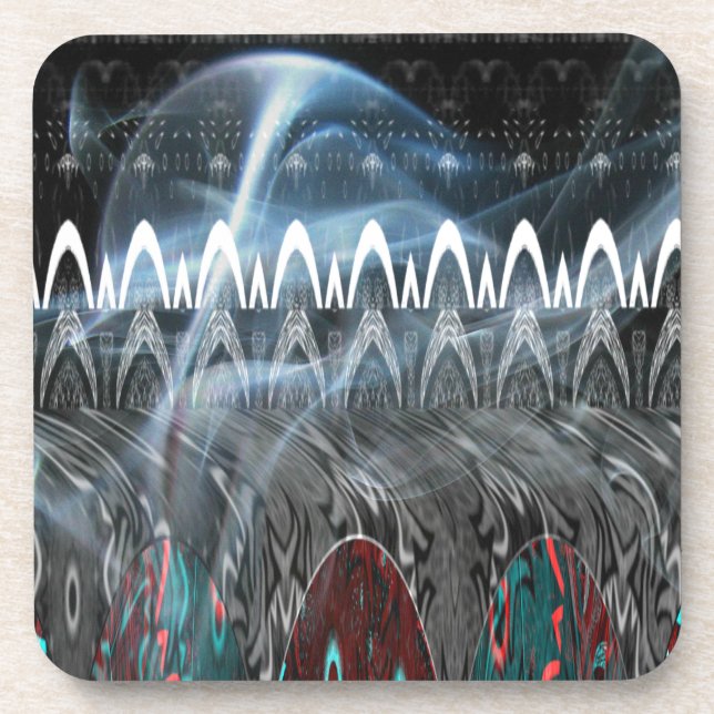 Porta-copo Design moderno Tribal Edgy. (Frente)