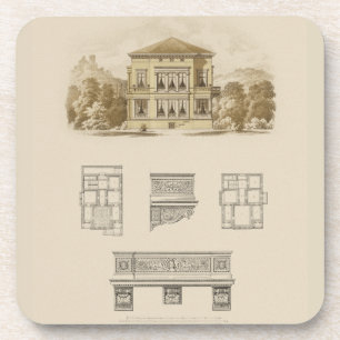 Porta-copo Design para um imóvel com planos internos