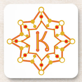 Porta-copo Design Personalizado do século de Médio retrô