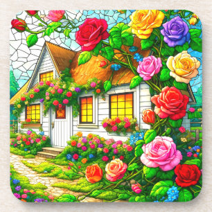 Porta-copo Design rosa