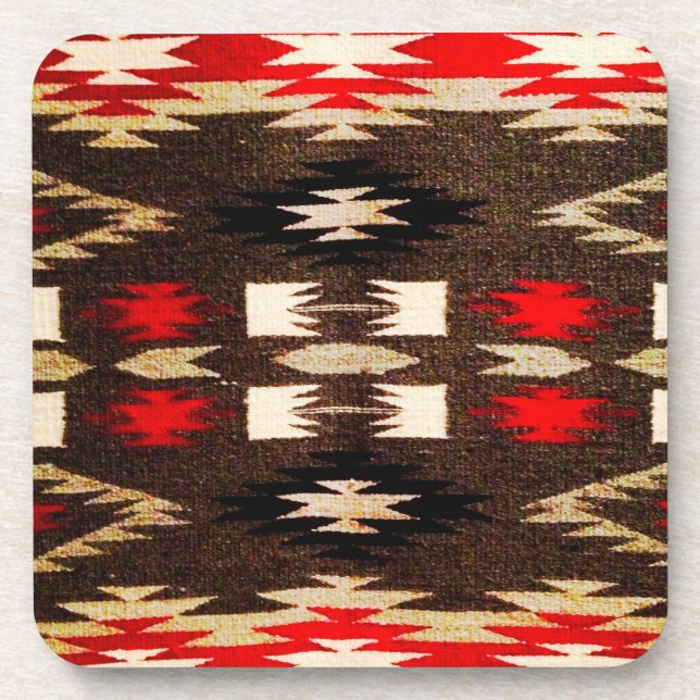 Porta-copo Design tribal americano nativo (Frente)