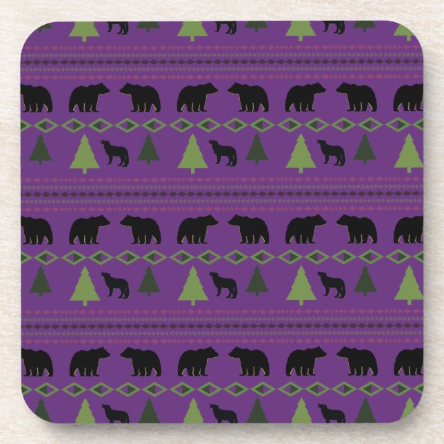 Porta-copo Designs nativos americanos (Frente)