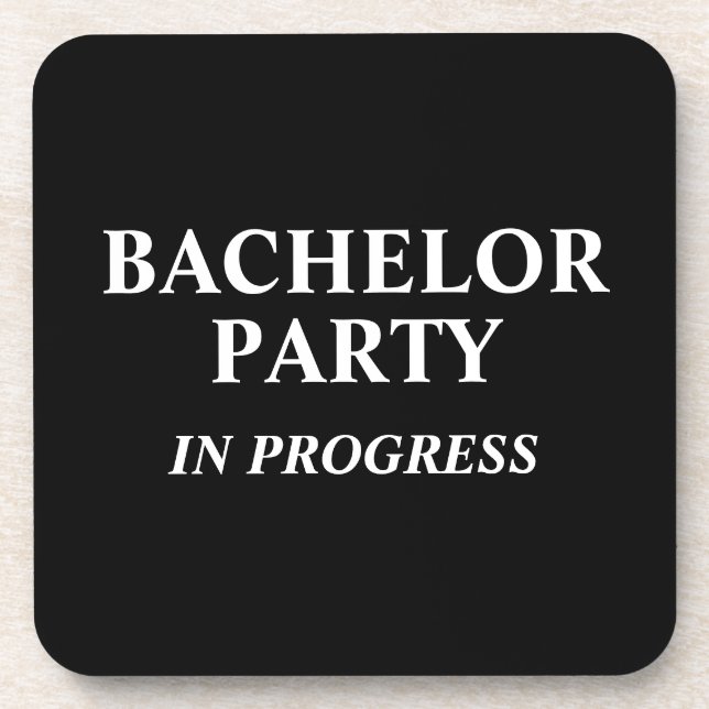 Porta-copo Despedida de Solteiro em Andamento (Frente)