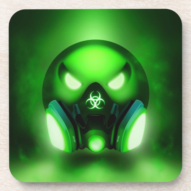 Porta-copo Dessous-de-verre Toxicmoji (Frente)