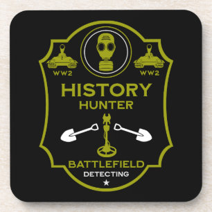 Porta-copo Detetorista de Metal de Trincheira da 2ª Guerra Mu