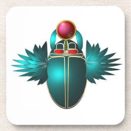 Porta-copo Deus Kherpi do Sol Ascensão, escaravelho.