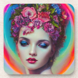 Porta-copo Deusa Flor