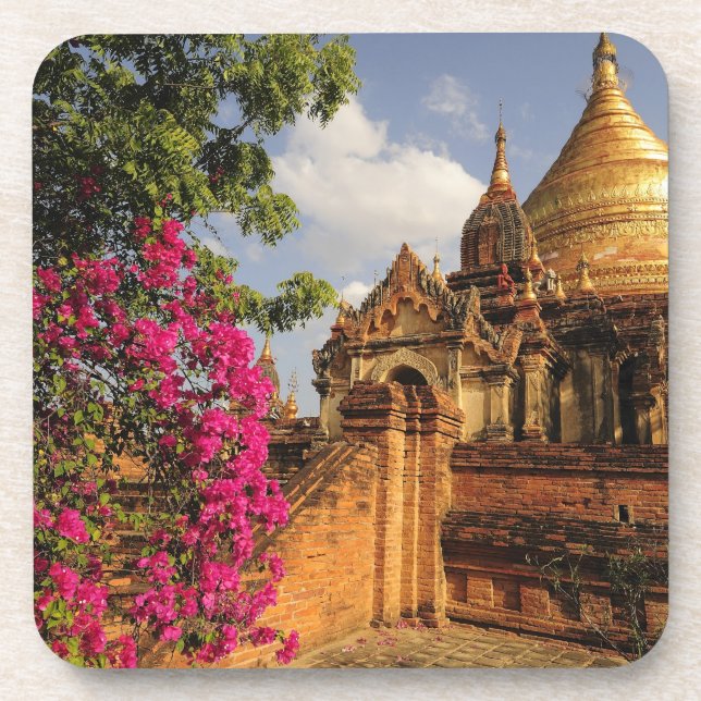 Porta-copo Dhamma Yazaka Pagoda em Bagan (Pagan), Mianmar (Frente)