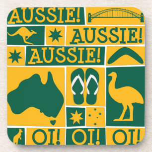Porta-copo Dia da Austrália