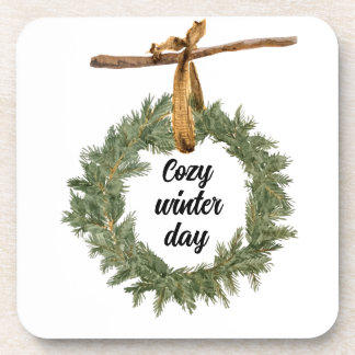 Porta-copo Dia de inverno Cozy