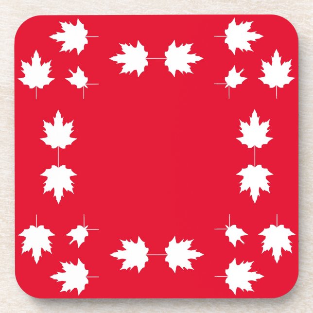 Porta-copo dia do Canadá (Frente)