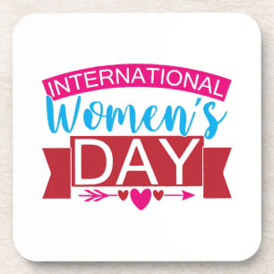 Porta-copo Dia Internacional da Mulher