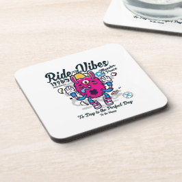 Porta-copo Dia perfeito para ser feliz | Monstro engraçado em