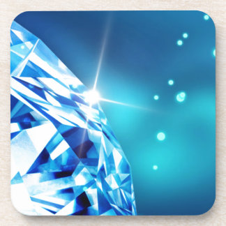 Porta-copo diamante azul