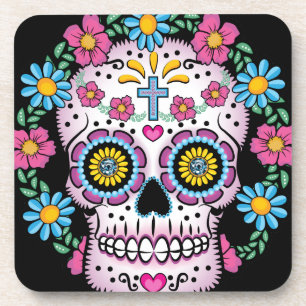 Porta-copo Diâmetro de los Muertos Crânio