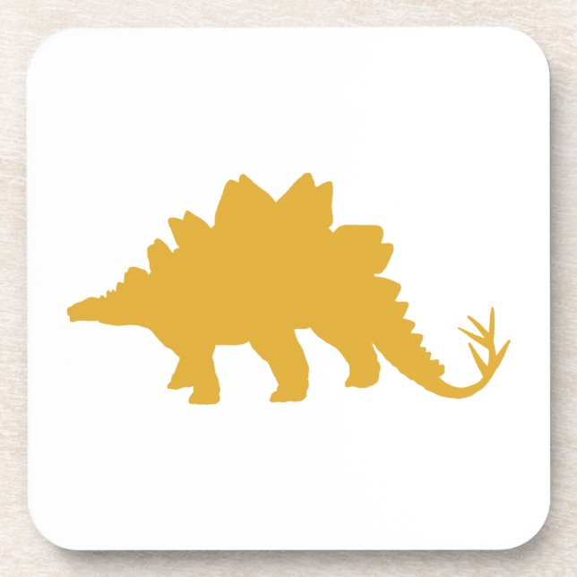Porta-copo Dinossauro Amarelo (Frente)