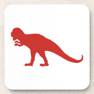 Porta-copo Dinossauro Vermelho