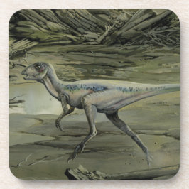 Porta-copo Dinossauros Vintage, um Hypsilophodon Cretáceo