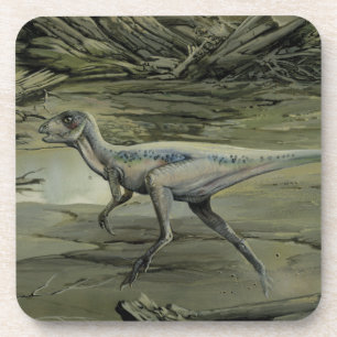 Porta-copo Dinossauros Vintage, um Hypsilophodon do Cretáceo