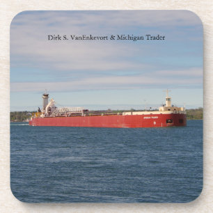 Porta-copo Dirk S. VanEnkevort & Michigan Trader coasters