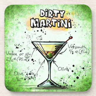 Porta-copo Dirty Martini Beber Receita