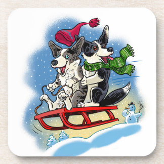 Porta-copo Divertido na neve