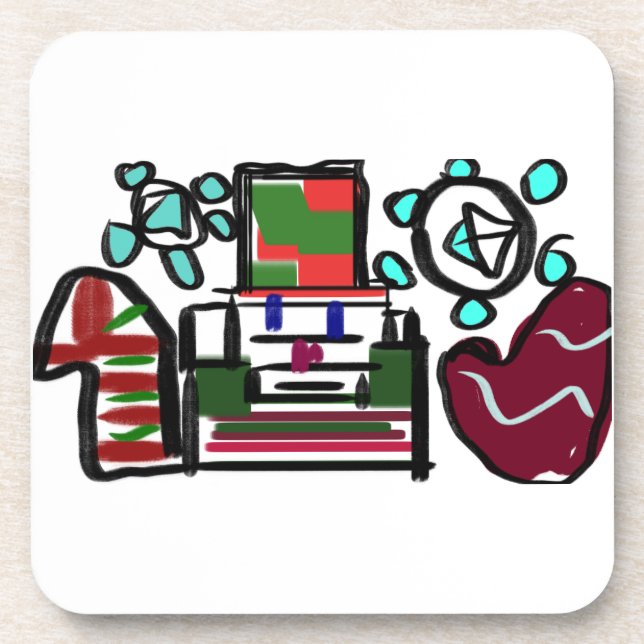 Porta-copo Divertimento de maluco (Frente)