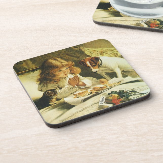 Porta-copo Dizendo Nossas Orações, Suspense Charles Burton Ba (Left Side)