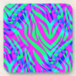 Porta-copo Do Lado Selvagem, Impressão Colorida de Abstrato Z