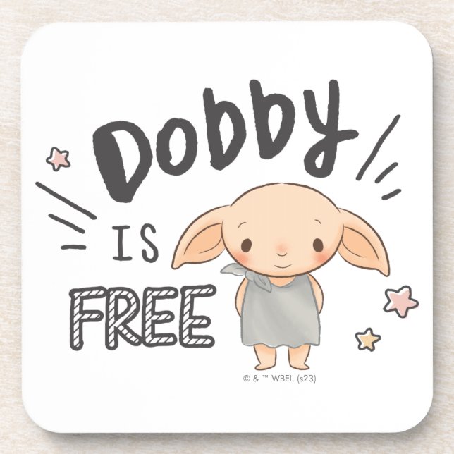 Porta-copo Dobby Is Free (Frente)