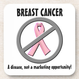 Porta-copo Doença do Cancer da mama, não é uma oportunidade p