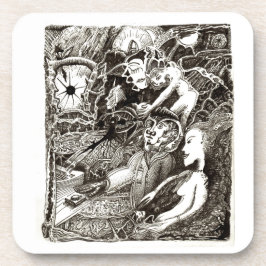 Porta-copo Dois mundos