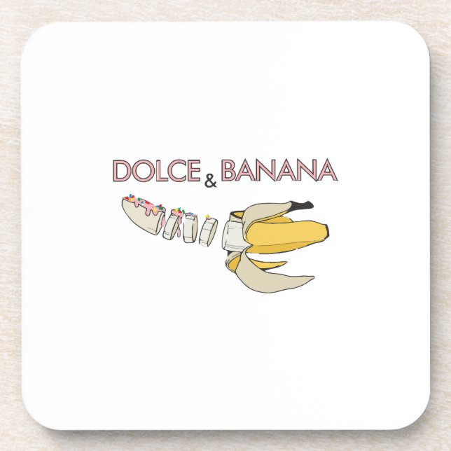 Porta-copo Dolce e banana (Frente)