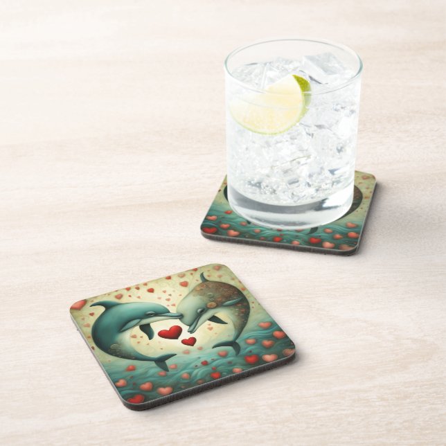 Porta-copo Dolphin Love 2 (Lado Direito)