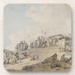 Porta-copo Donnybrook justo, 1782 (caneta, tinta e w/c no