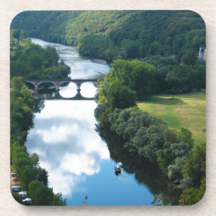 Porta-copo Dordogne Chateau Castle Bat Bridge Water