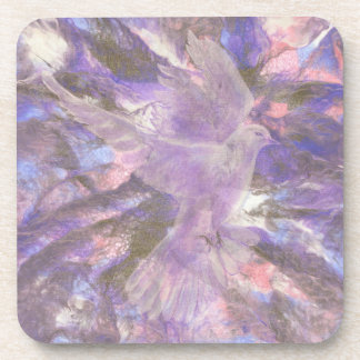 Porta-copo Dove of Peace coaster set of six