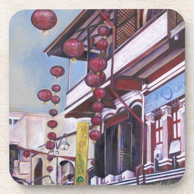 Porta-copo Dragão Ascensão do meu pai, Singapura (Frente)