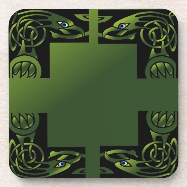 Porta-copo Dragão Celta (Frente)