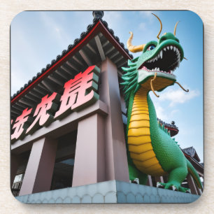 Porta-copo Dragão Imperial Chinês