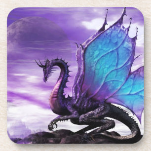 Porta-copo Dragão Roxo